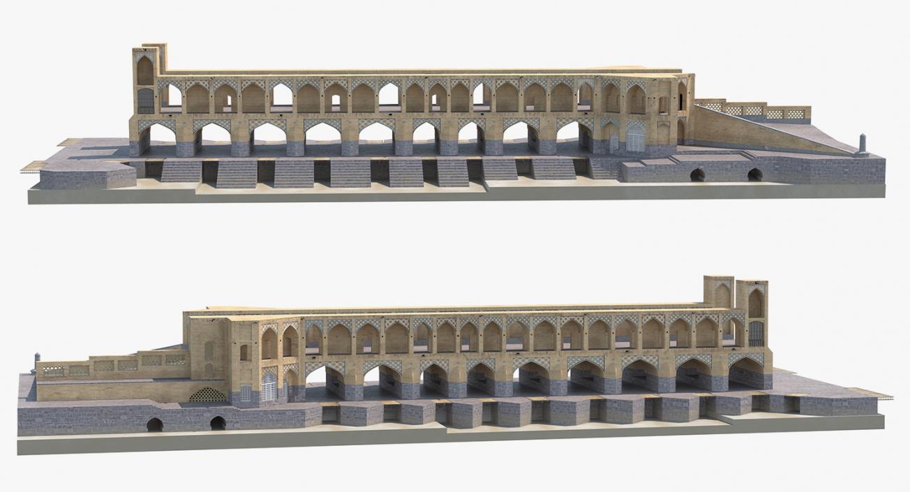 Persian Bridge 3D model