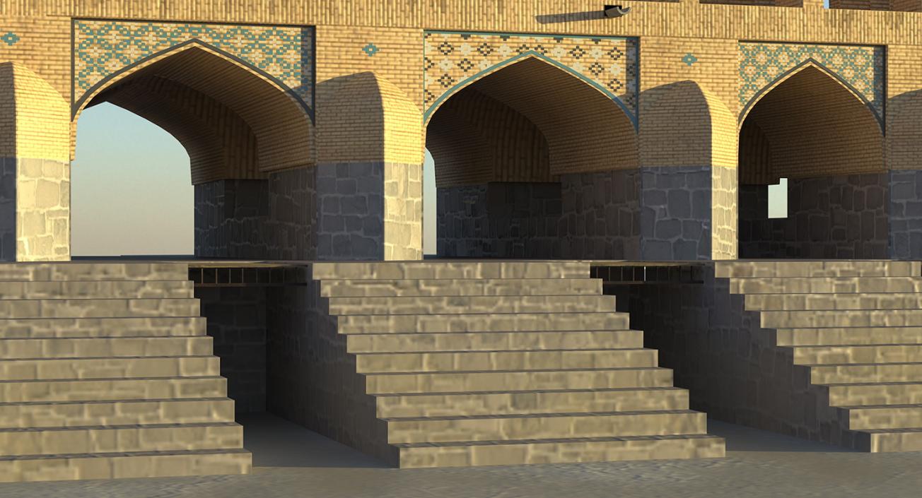 Persian Bridge 3D model