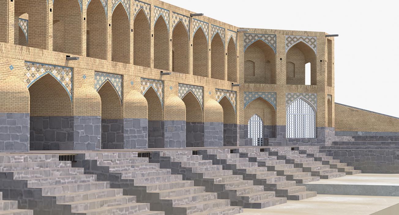 Persian Bridge 3D model