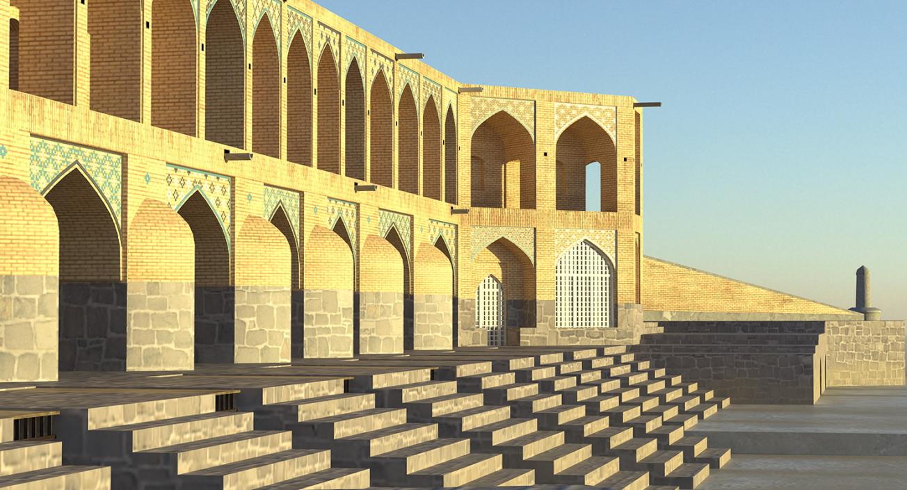 Persian Bridge 3D model