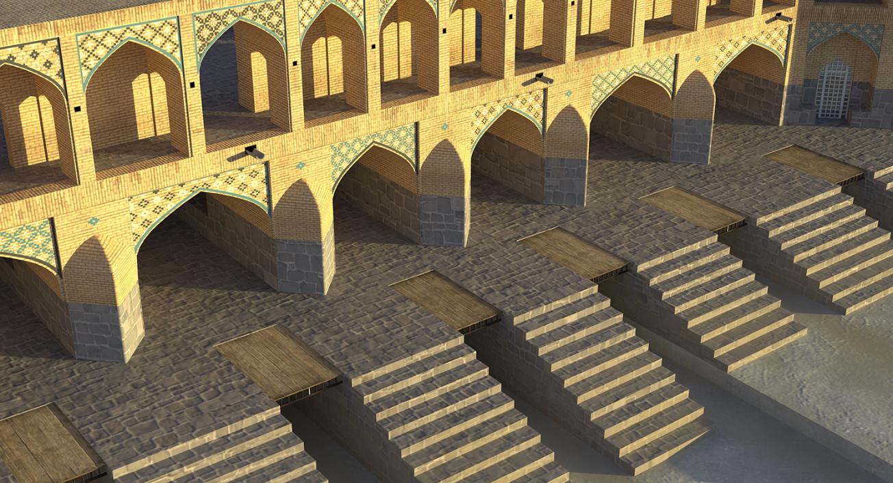 Persian Bridge 3D model