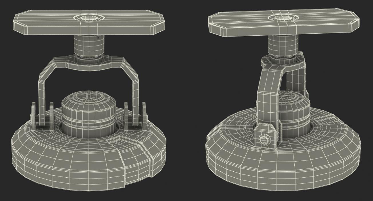 3D Industrial Painted Joint 3