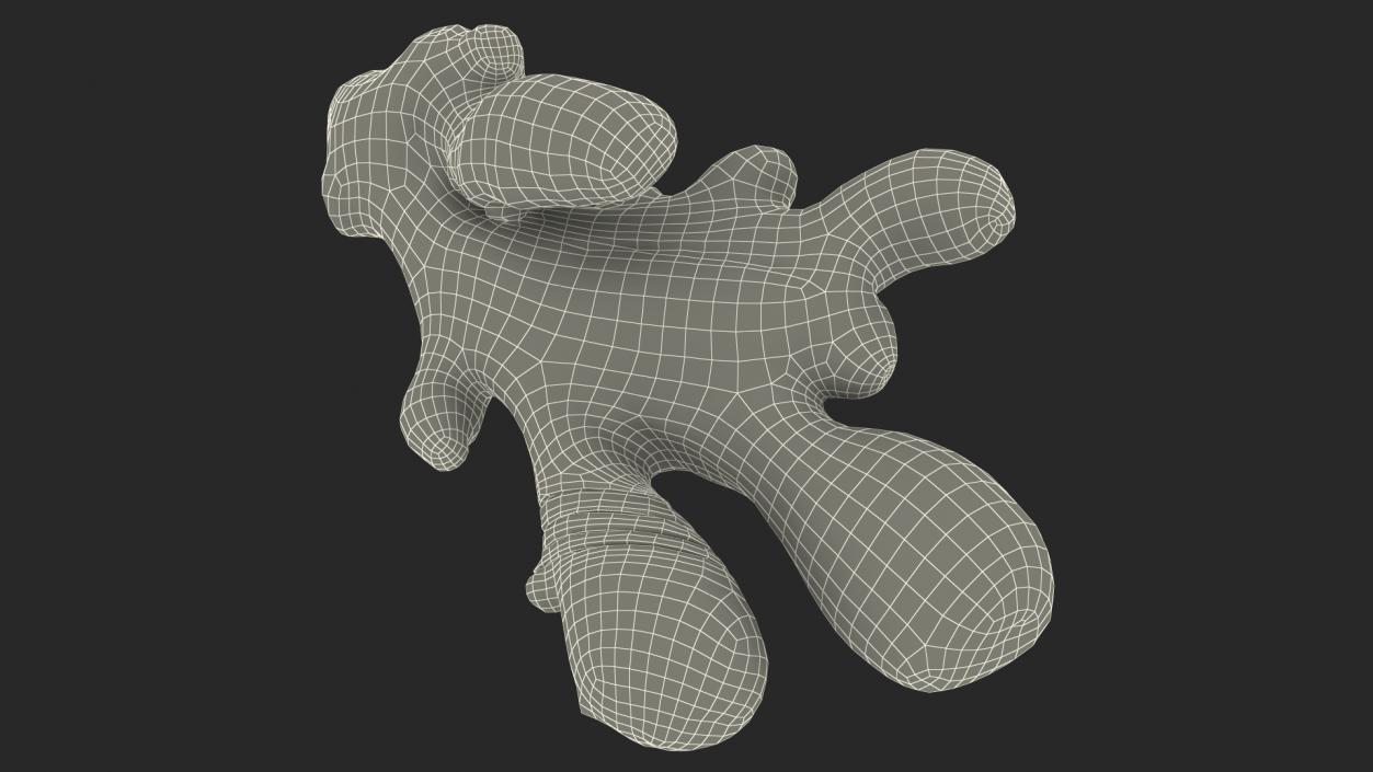 3D Ginger With Sliced Part model