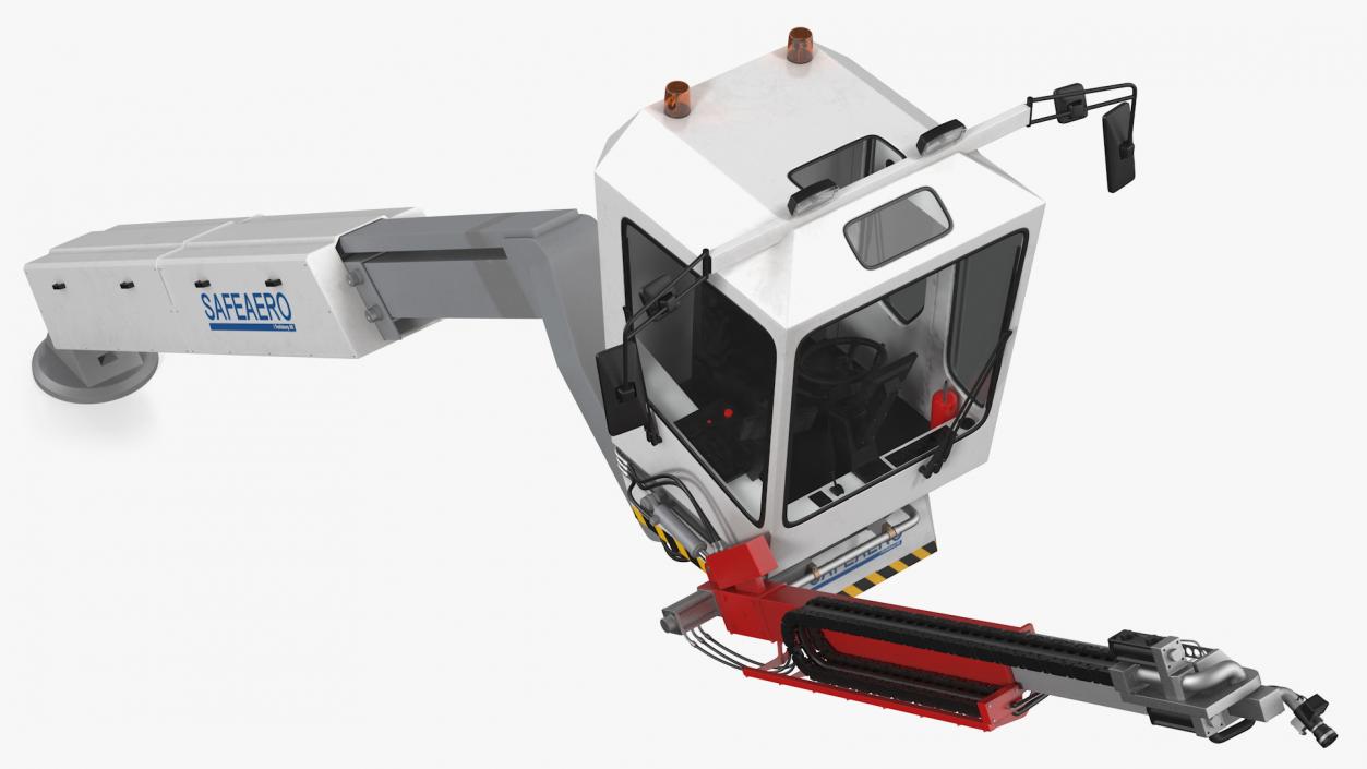 Telescopic Deicer Rigged 3D model