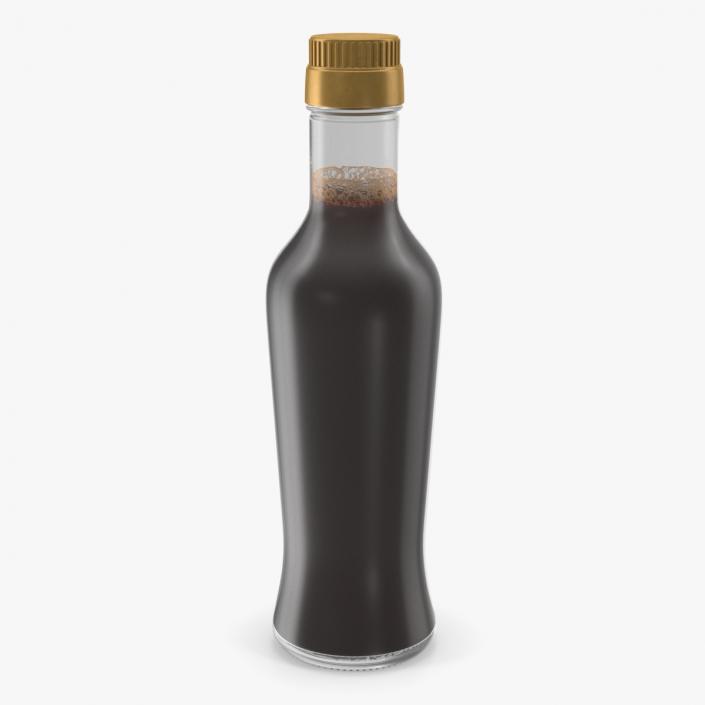 Premium Soy Sauce Bottle 3D model