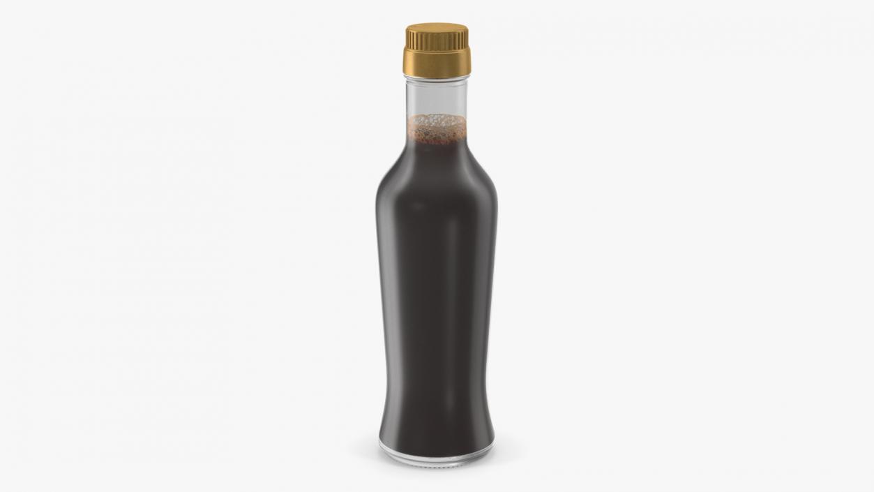 Premium Soy Sauce Bottle 3D model