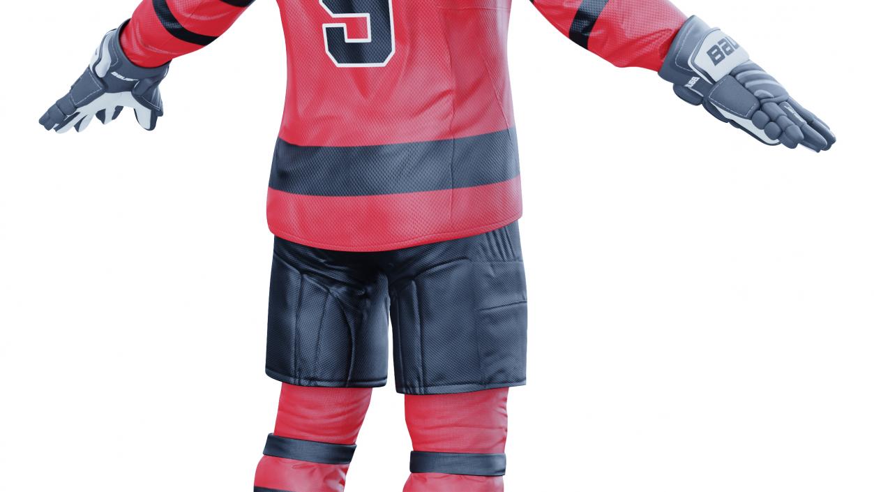 3D model Hockey Uniform Ottawa Senators