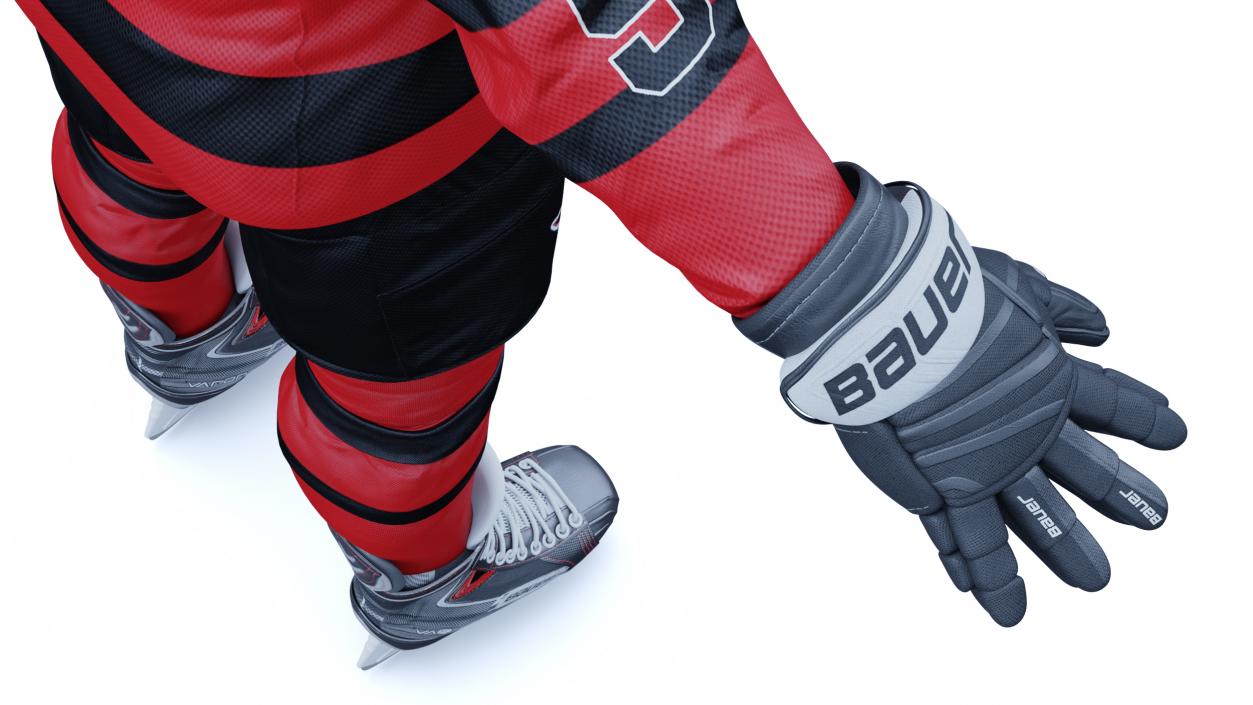 3D model Hockey Uniform Ottawa Senators