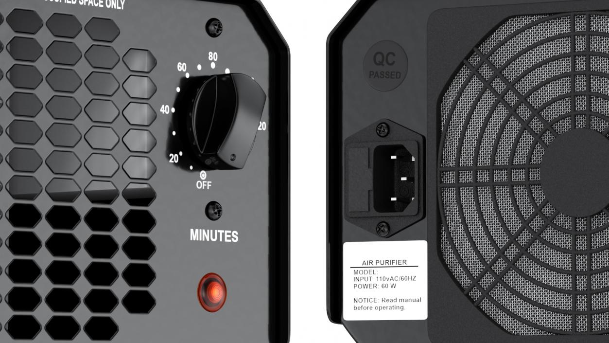 Air Purifier Deodorizer Sterilizer 3D model