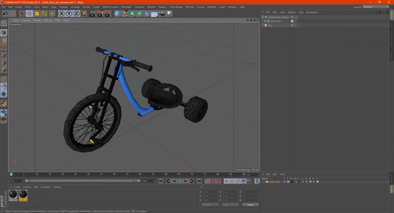 3D Drift Trike