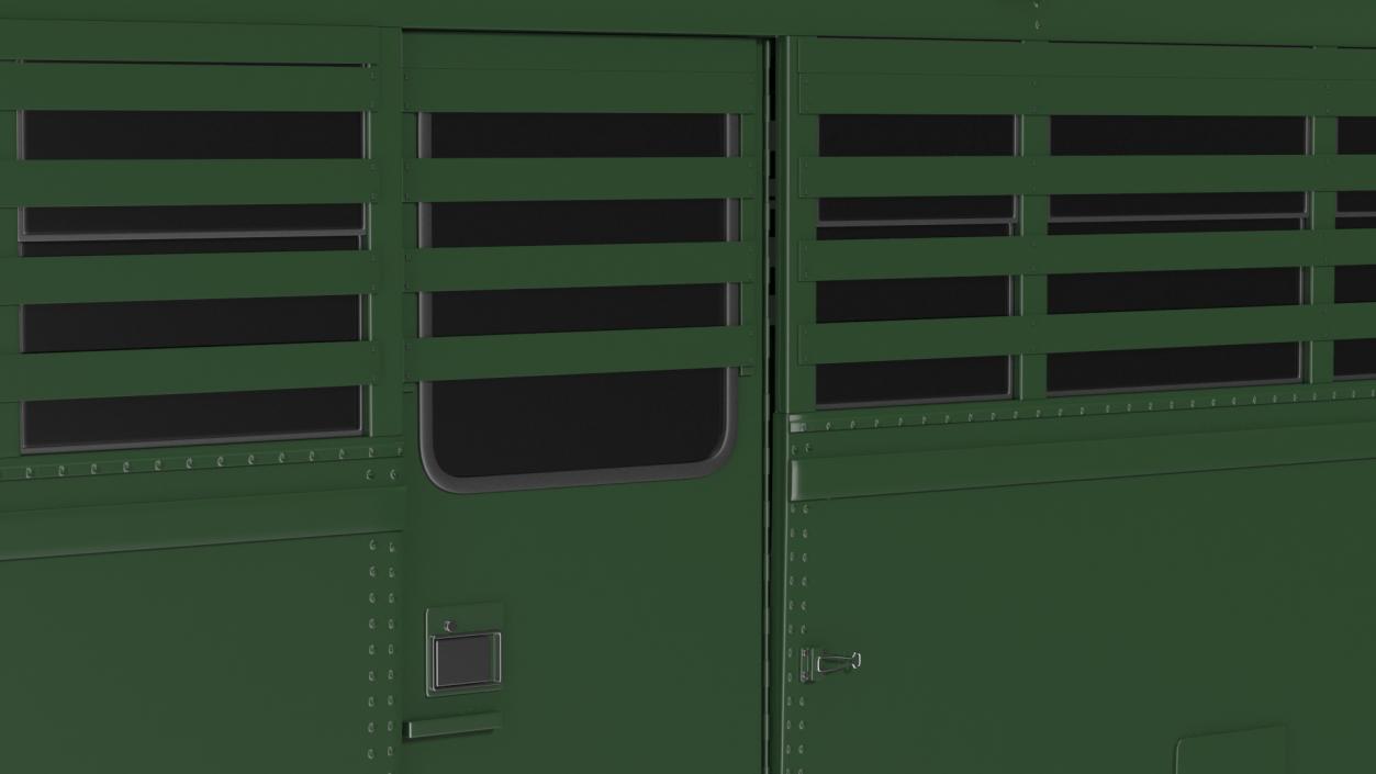 Prison Bus Exterior Only 3D model