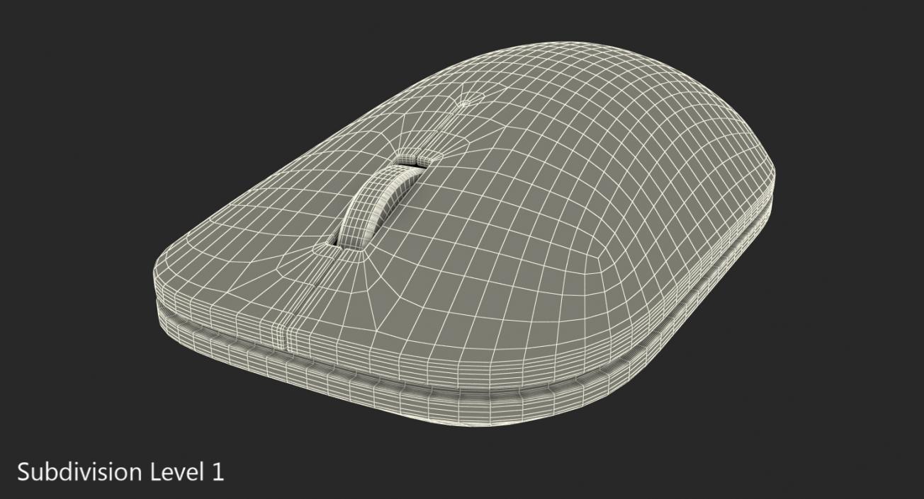 3D Microsoft Surface Mouse model