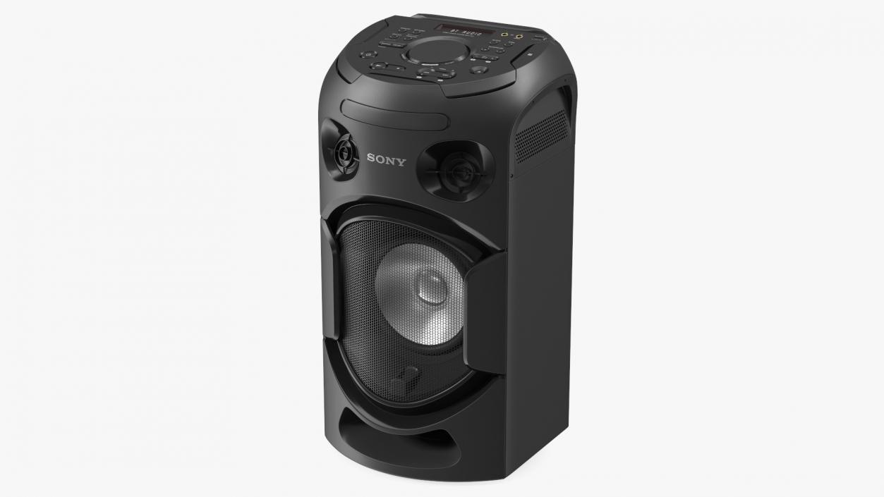 3D Sony V21 High Power Audio System OFF