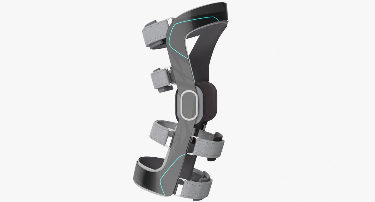 3D Knee Braces and Orthopedic Casts Collection model