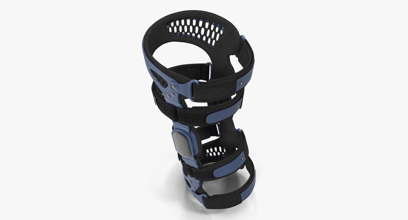 3D Knee Braces and Orthopedic Casts Collection model