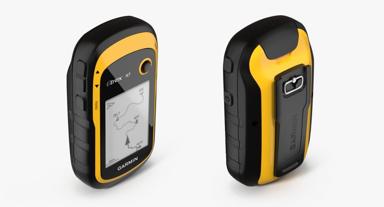 Waterproof Hiking GPS Garmin eTrex 3D model