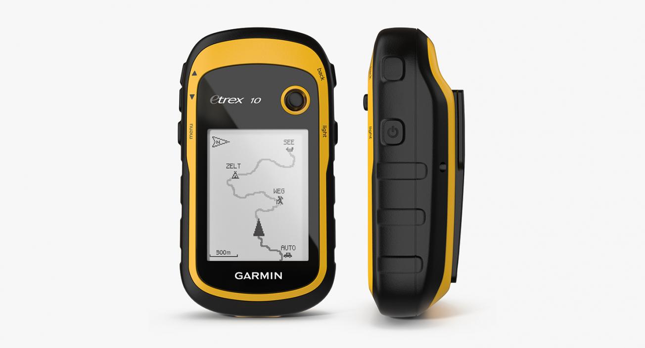 Waterproof Hiking GPS Garmin eTrex 3D model