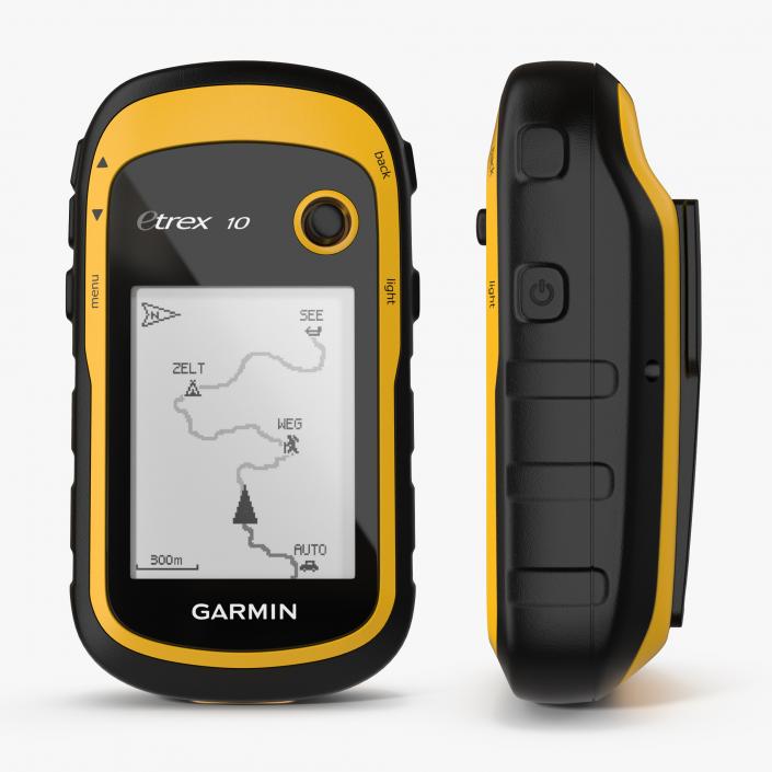 Waterproof Hiking GPS Garmin eTrex 3D model