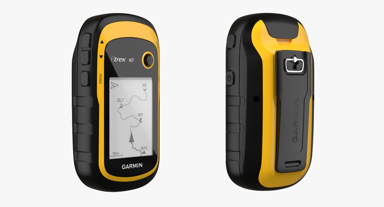 Waterproof Hiking GPS Garmin eTrex 3D model