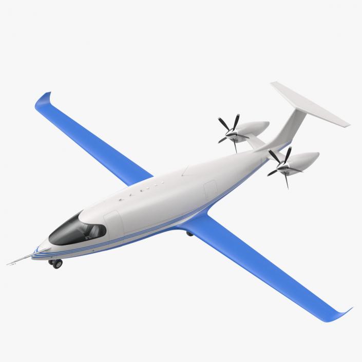 3D Electric Cargo Aircraft Rigged(1) model