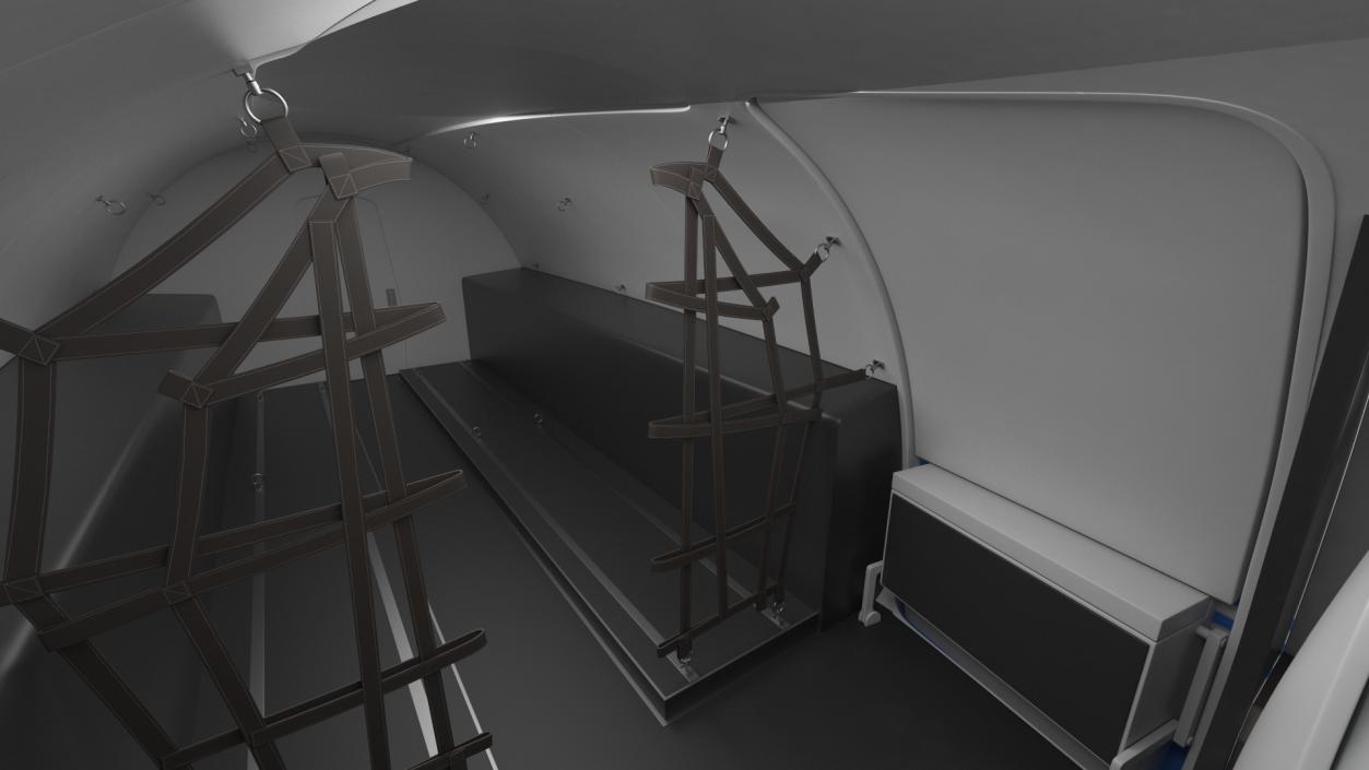 Electric Cargo Aircraft Rigged for Maya 3D model