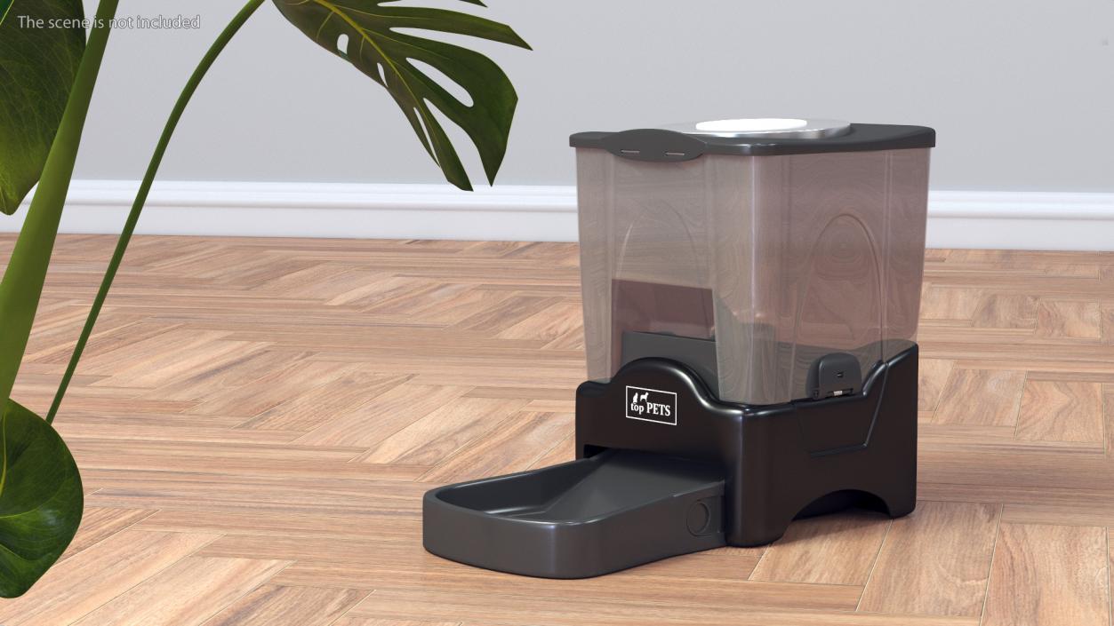 Automatic Pet Feeder Food Dispensers Collection 2 3D model