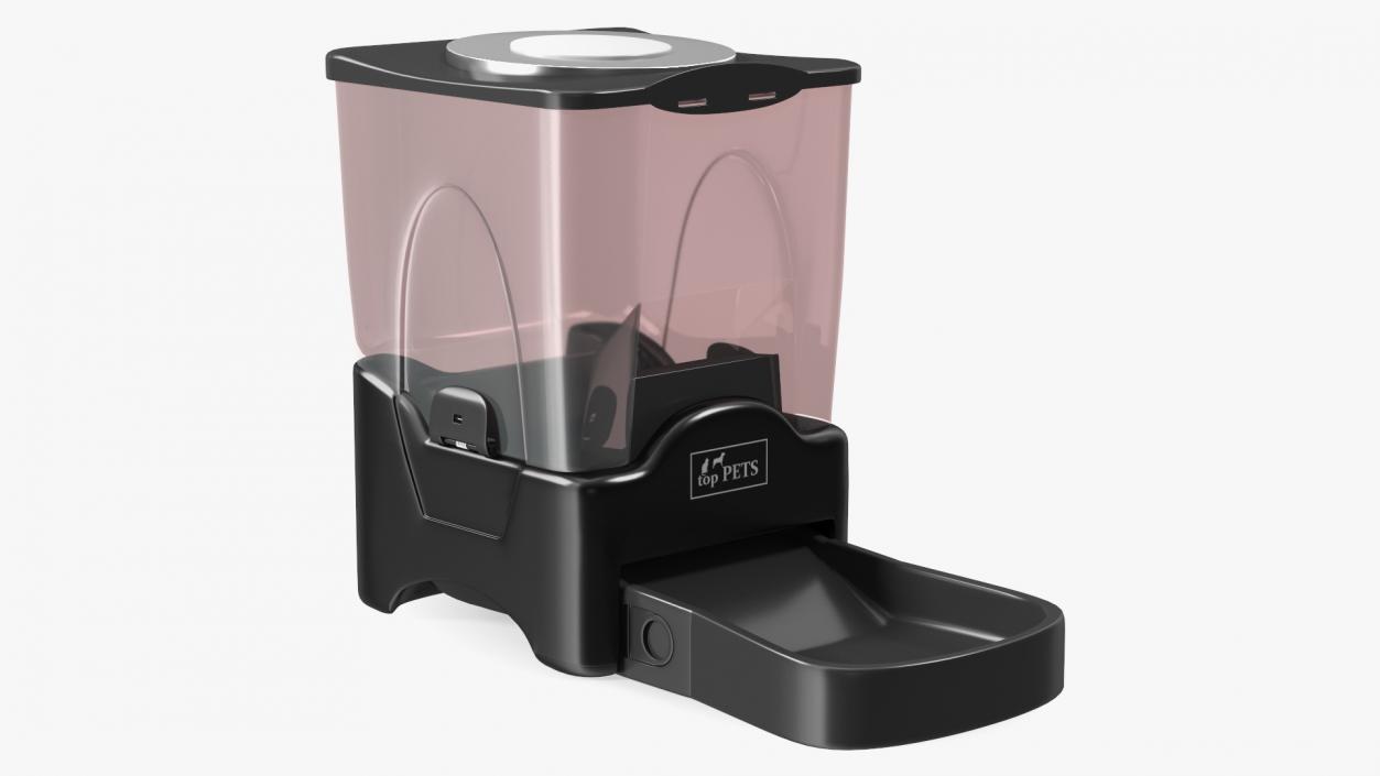 Automatic Pet Feeder Food Dispensers Collection 2 3D model