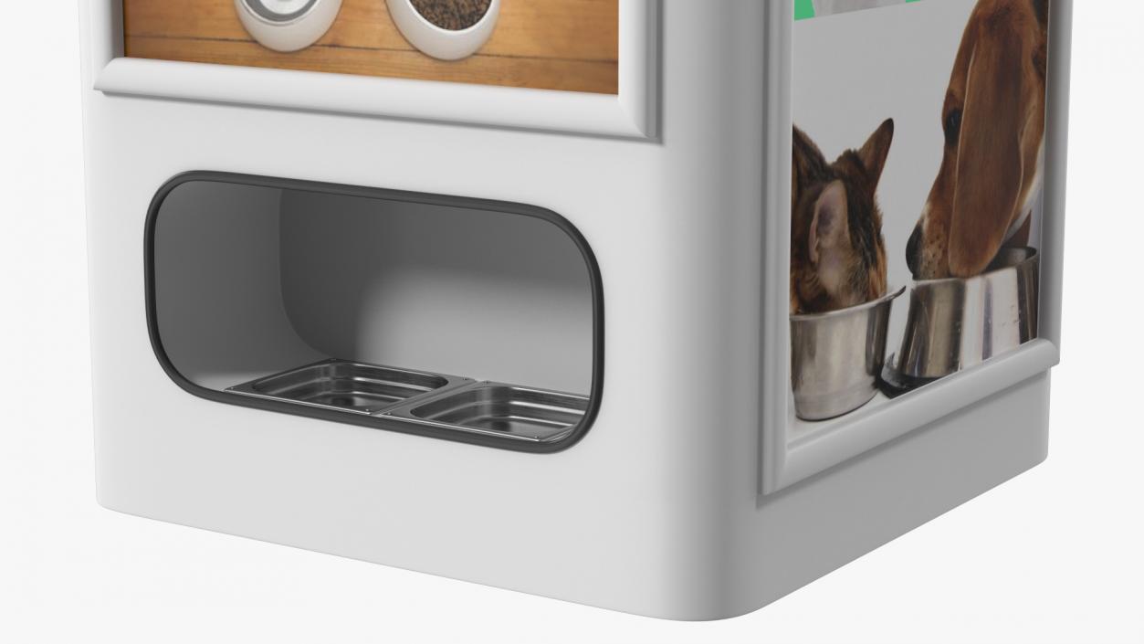 Automatic Pet Feeder Food Dispensers Collection 2 3D model