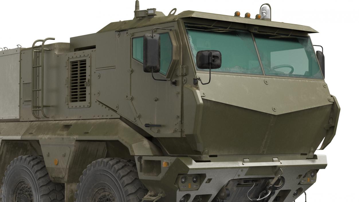 3D MRAP KAMAZ 63968 Typhoon Rigged