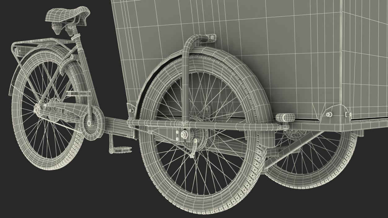 Babboe Transporter Cargo Bike 3D model