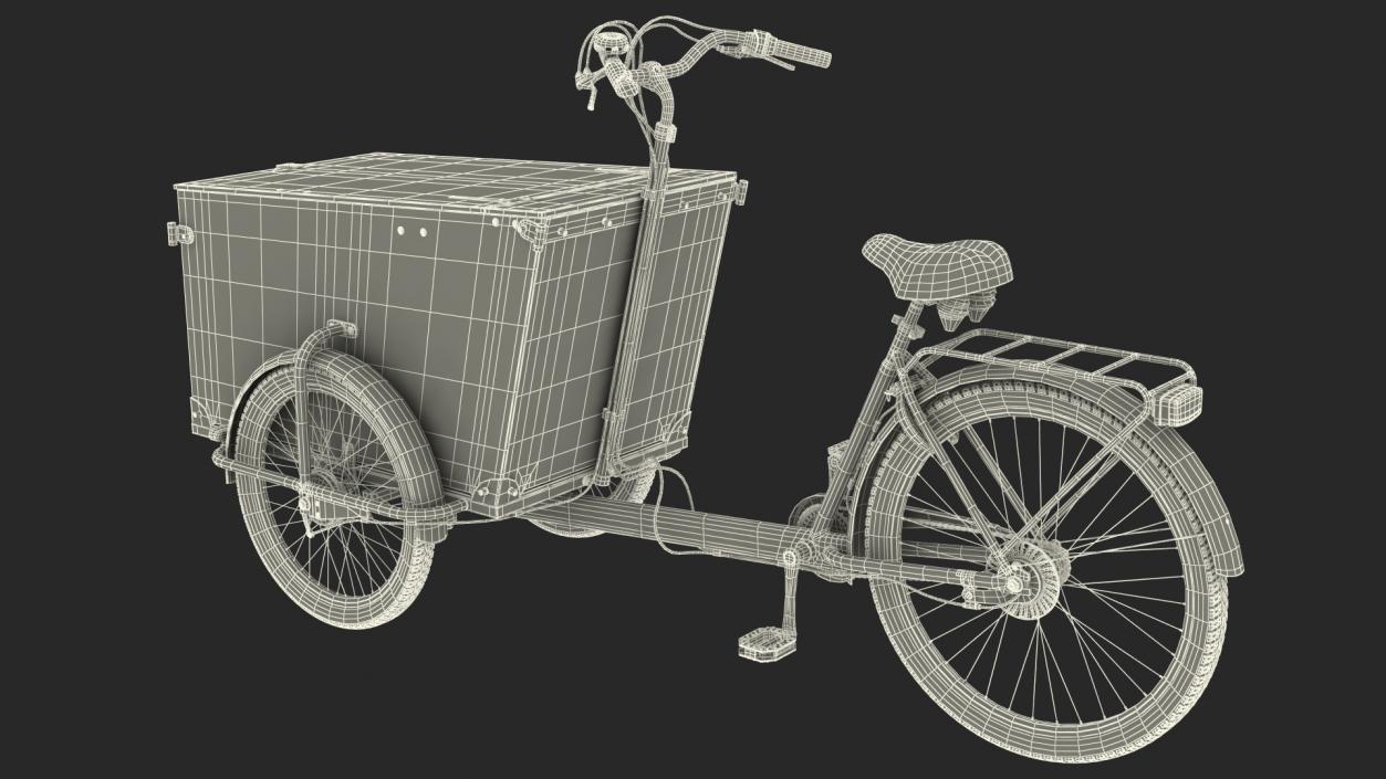 Babboe Transporter Cargo Bike 3D model