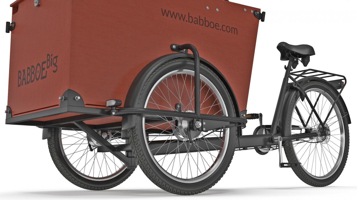 Babboe Transporter Cargo Bike 3D model