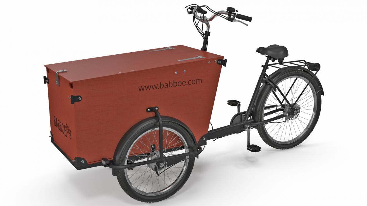 Babboe Transporter Cargo Bike 3D model