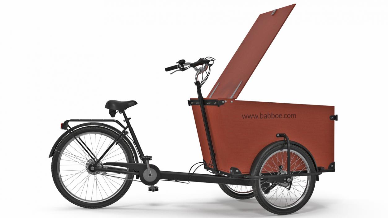 Babboe Transporter Cargo Bike 3D model