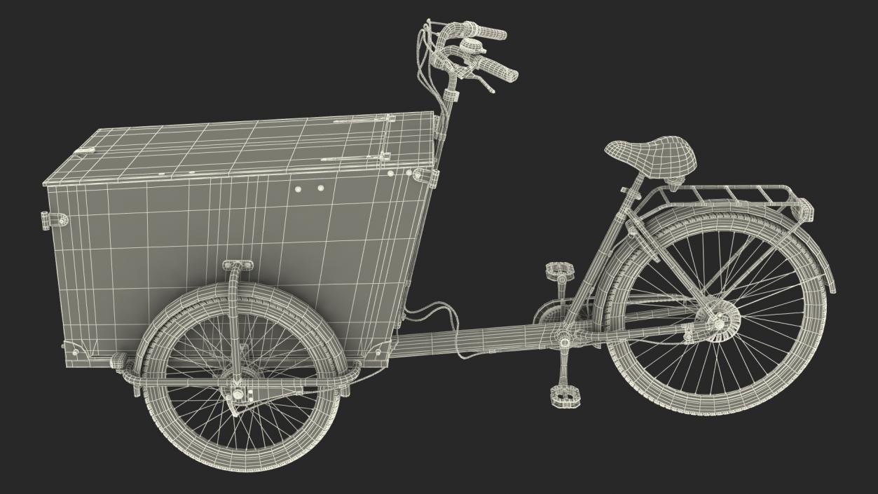 Babboe Transporter Cargo Bike 3D model