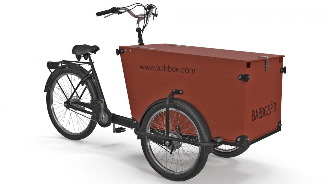 Babboe Transporter Cargo Bike 3D model