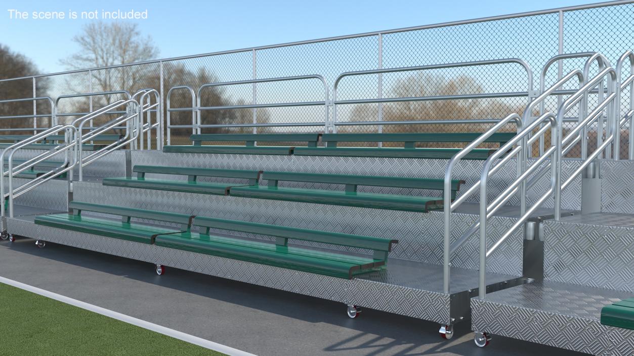 Seating Portable Grandstand 3D