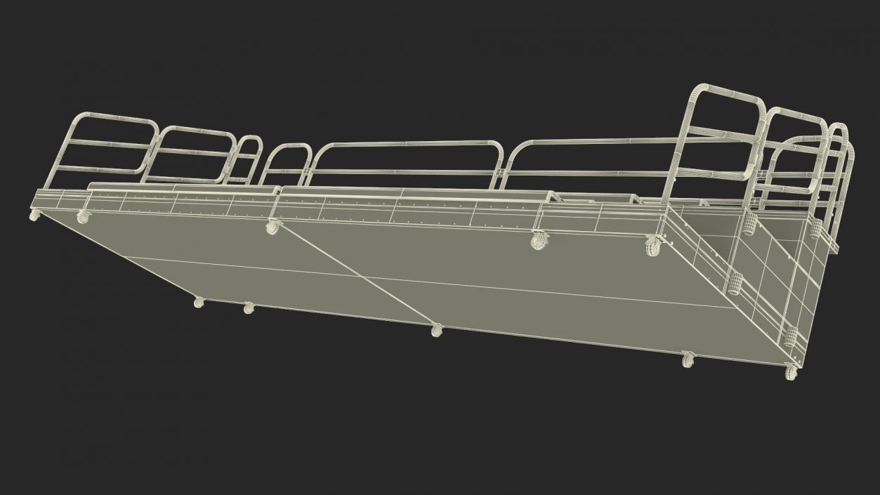 Seating Portable Grandstand 3D