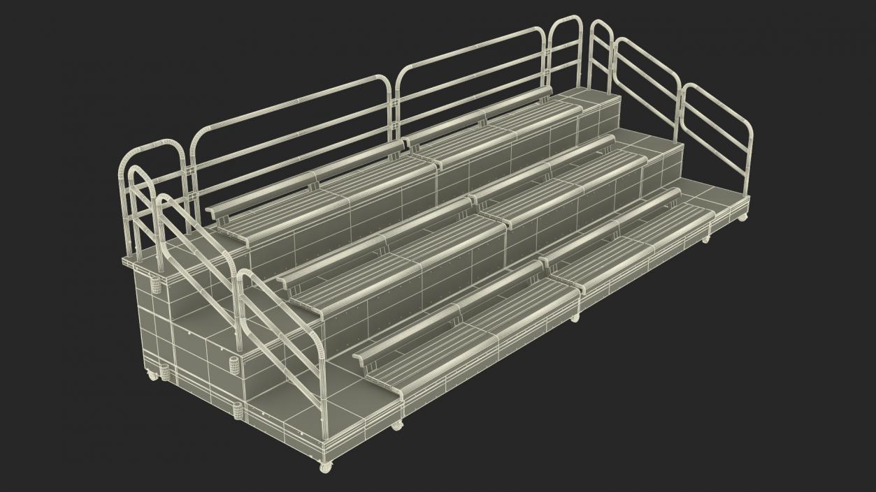 Seating Portable Grandstand 3D