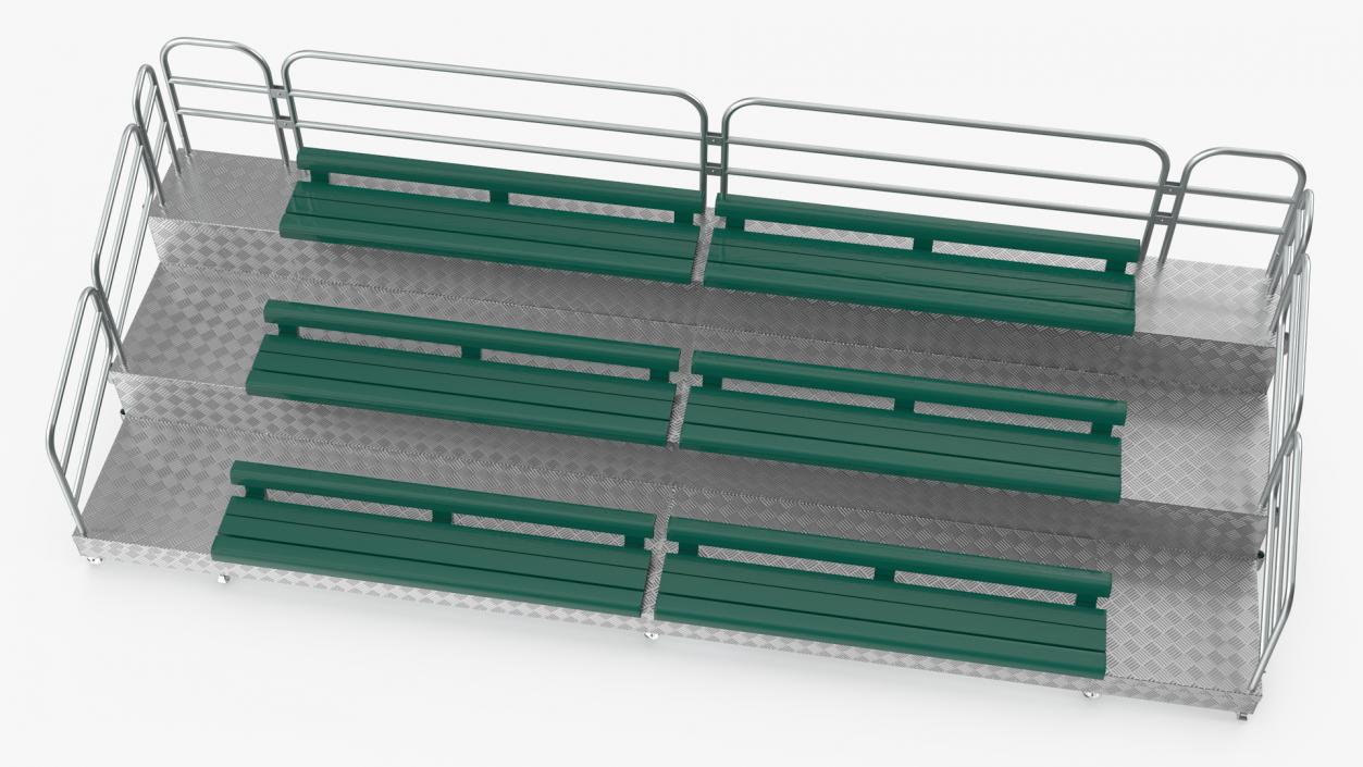 Seating Portable Grandstand 3D