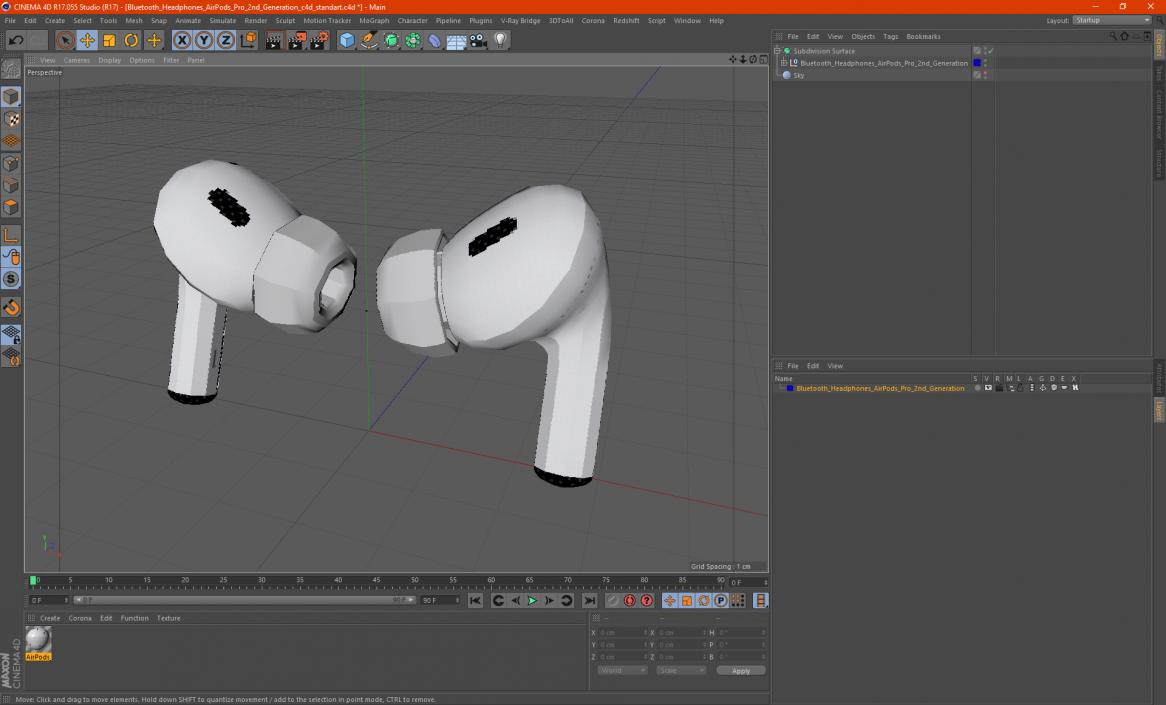 Bluetooth Headphones AirPods Pro 2nd Generation 3D