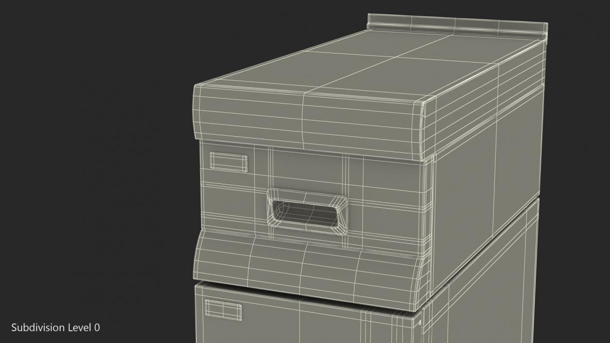 3D model LINCAT Worktop with Drawers WT