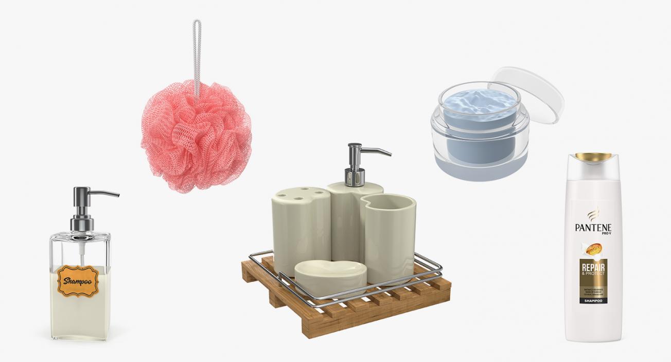 3D Bathroom Accessories Collection 2 model