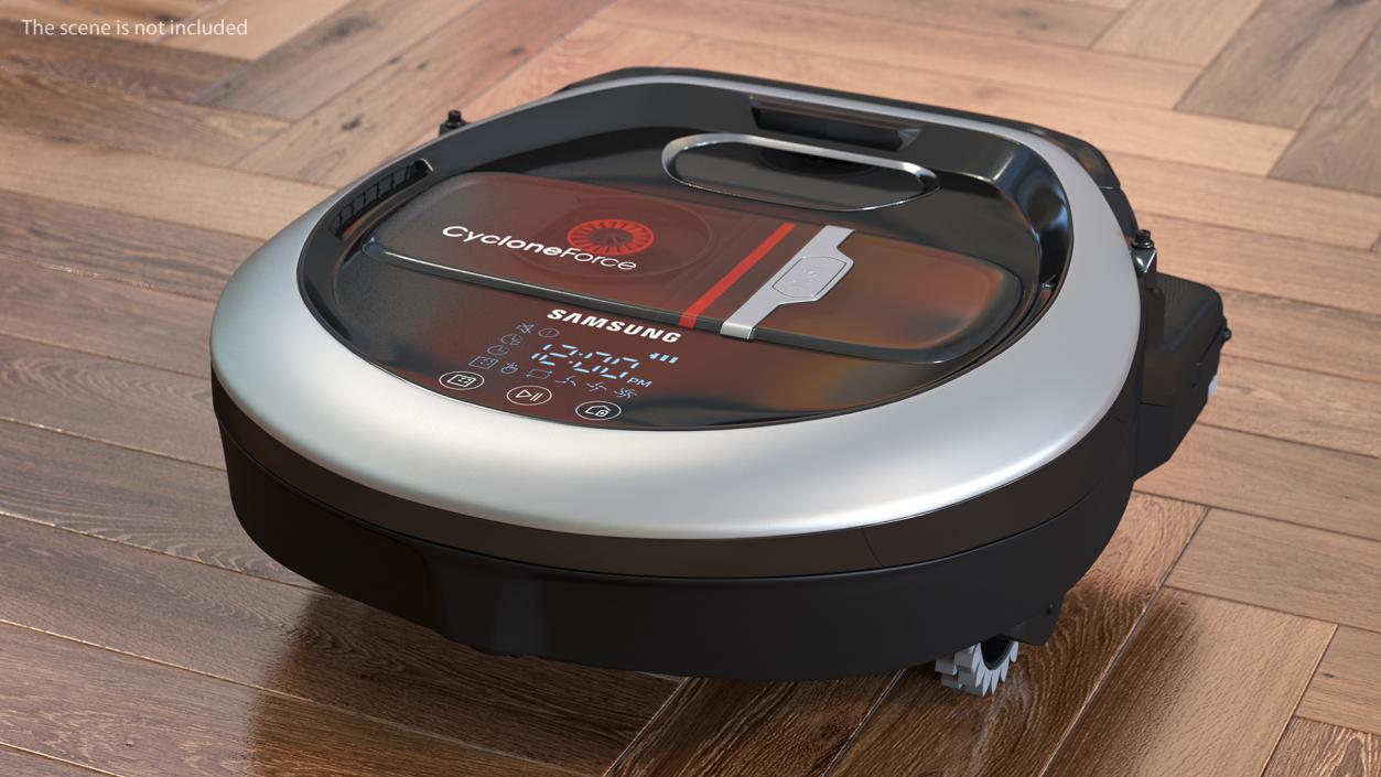 3D Robot Vacuum Samsung VR7260 with Docking Station model