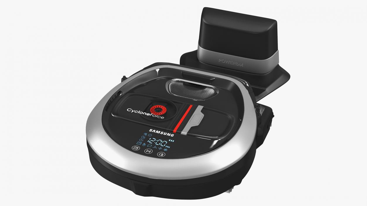 3D Robot Vacuum Samsung VR7260 with Docking Station model