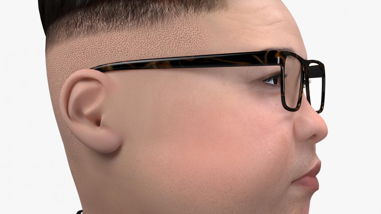 Cartoon Kim Jong Un 3D model