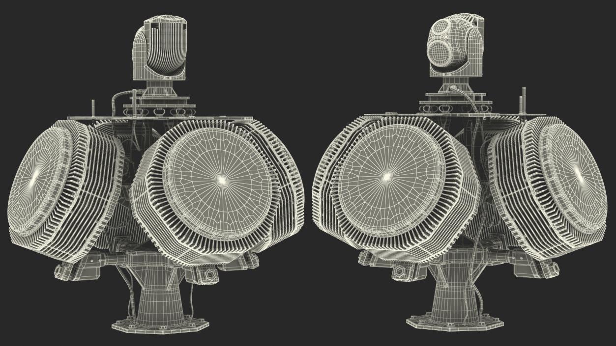 3D Air Defense Missile Systems Collection model