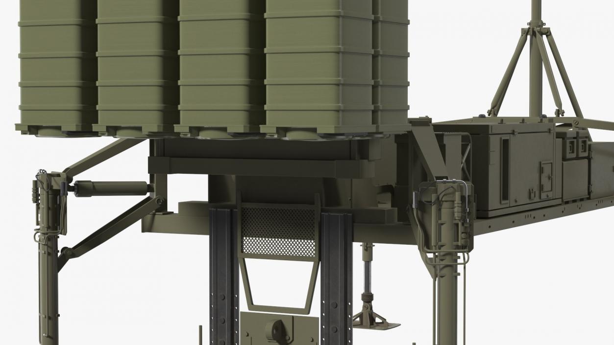 3D Air Defense Missile Systems Collection model