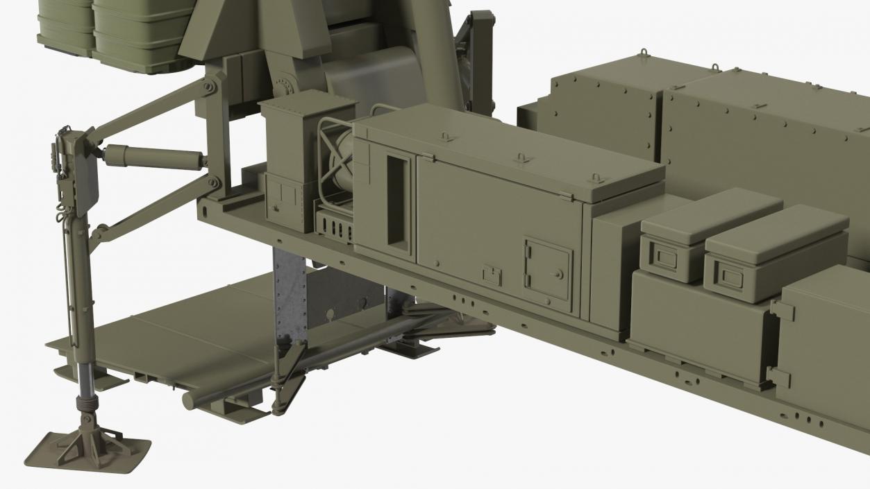 3D Air Defense Missile Systems Collection model