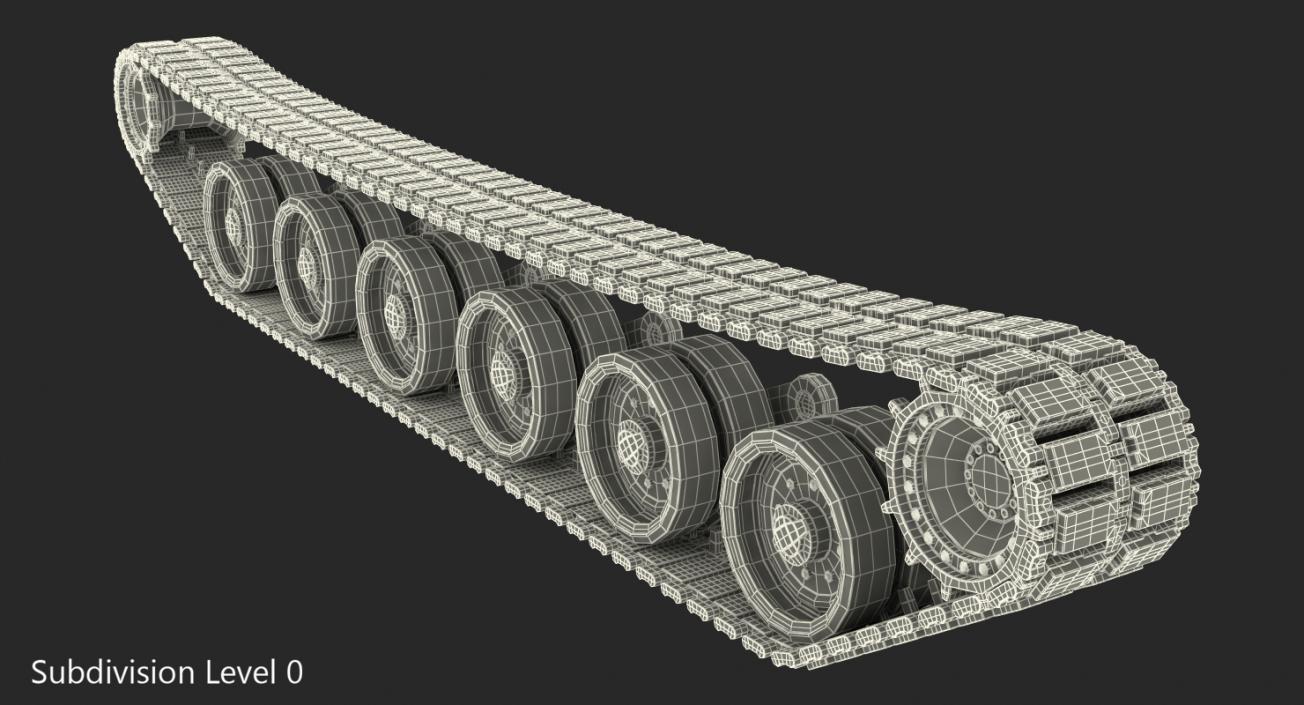 3D model Tank Tread